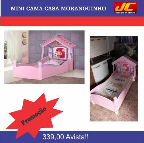 Mini Cama casa da moranguinho