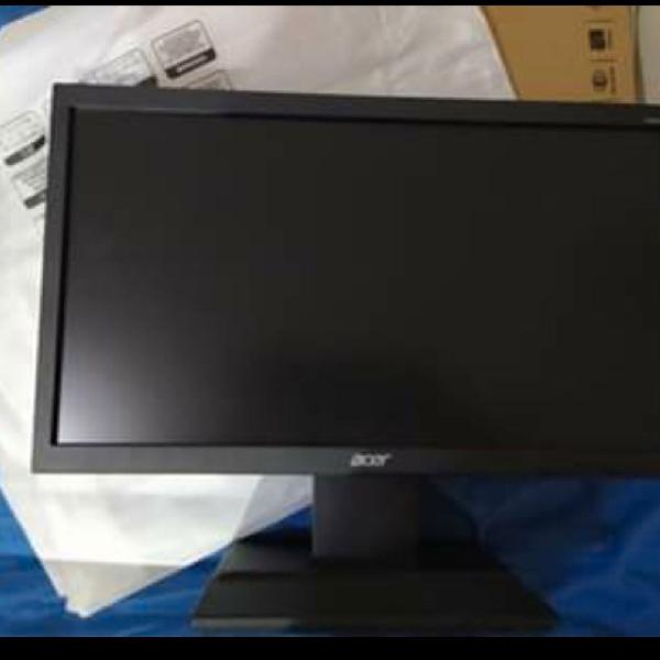 Monitor Acer 19.5 Led Widescreen HDMI preto v206hqlhdmi