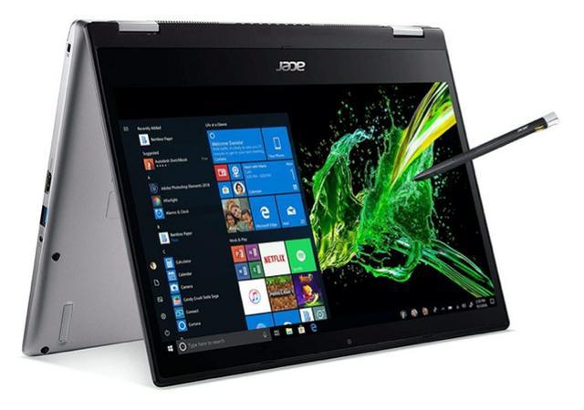 Notebook Acer Spin 3 Touch-Screen, Conversível, 14", i7,