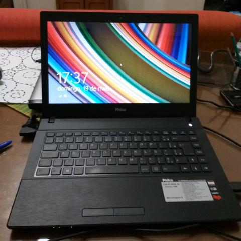 Notebook Windows 10 Philco Dual Core 4g Hdd 500 Gb só