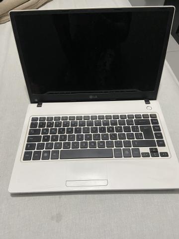 Notebook core i5 com placa de vídeo LG branco