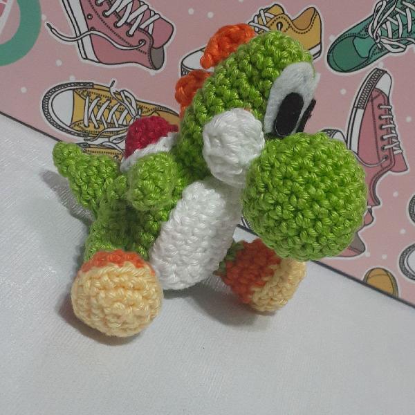 Yoshi em Amigurumi