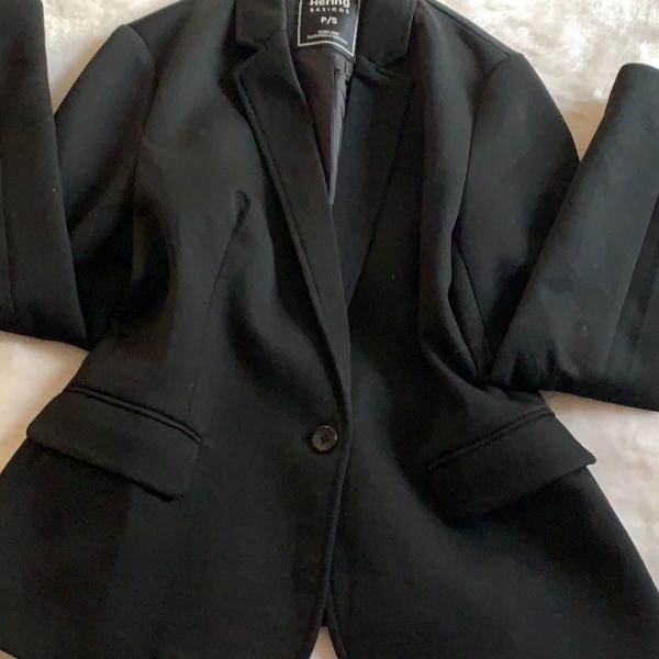 blazer preto hering