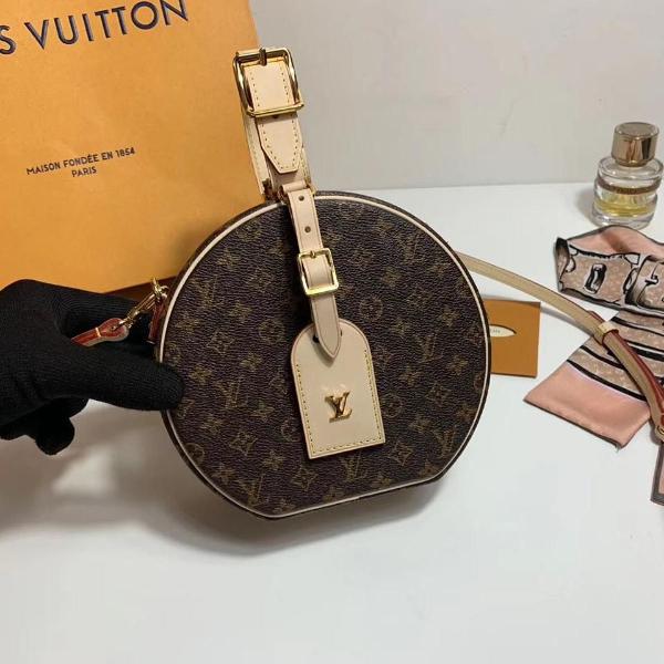 bolsa louis vuitton boite chapeau souple - pronta entrega