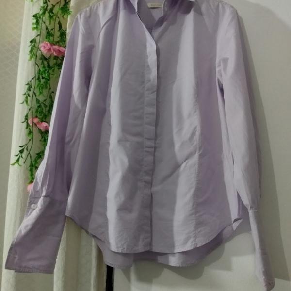 camisa lilás brooksfield donna