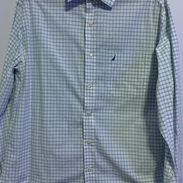 camisa social masculina - marca: nautica