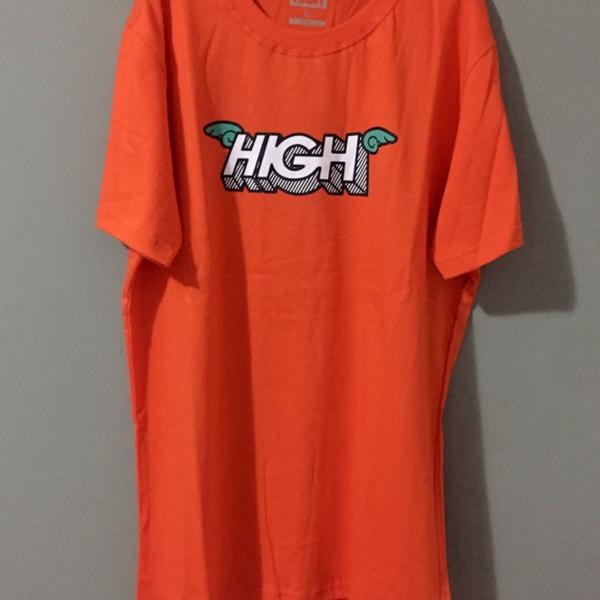 camiseta high laranja