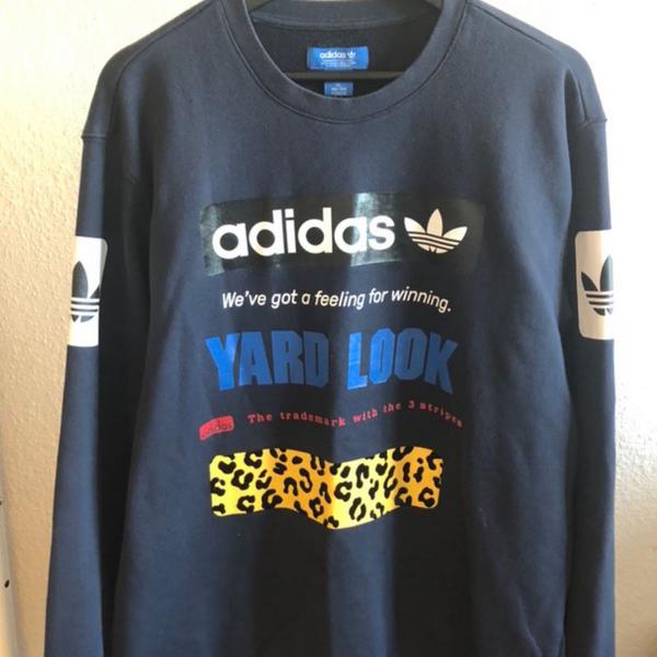 casaco adidas originals navy