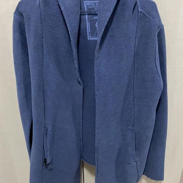 casaco kimono azul