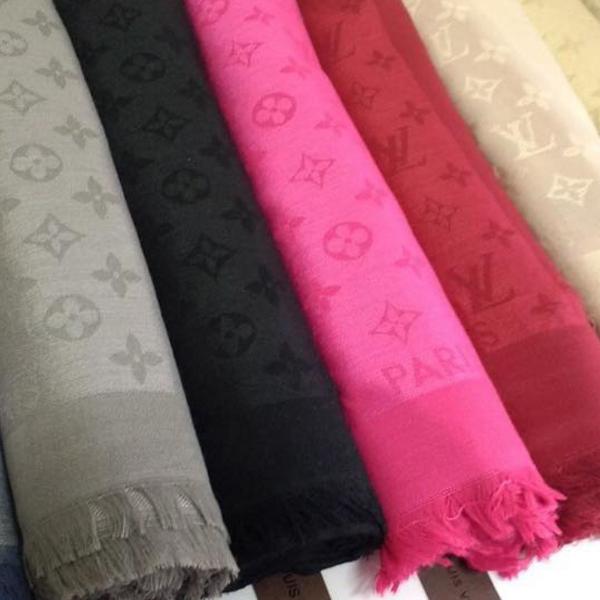 echarpe lenço cachemire e lã louis vuitton