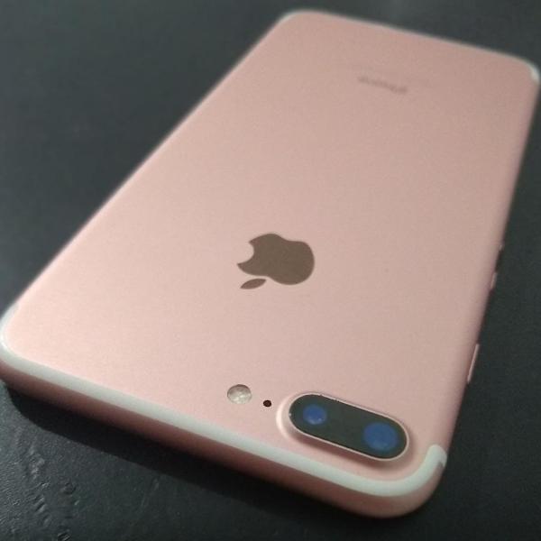 iphone 7 plus rose/ aceito cartão