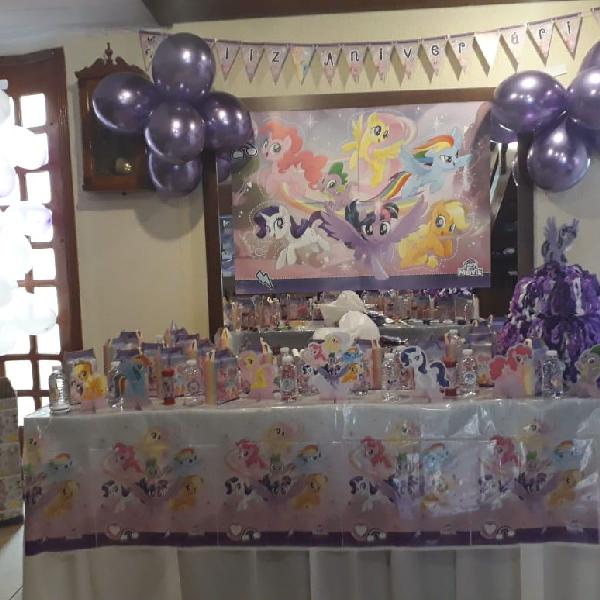 kit aniversário 'my little pony' (Raro)
