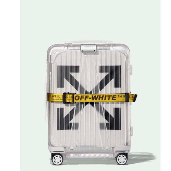 mala transparente rimowa x off white