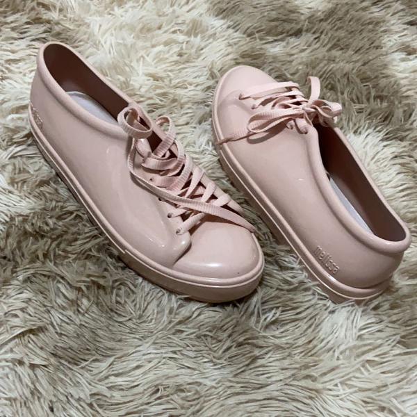 tenis melissa rose gold 38