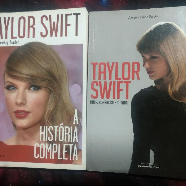 2 livros sobre Taylor Swift