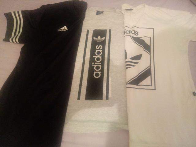 3 camisetas Adidas originais TORRO HJ