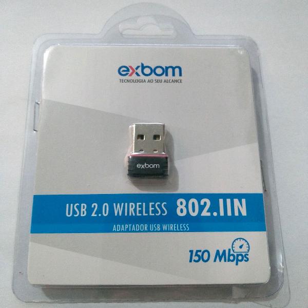 Adaptador Wifi - Wireless Nano 150mbps Usb 802.iin