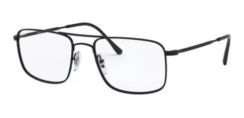 Armação Oculos Grau Ray Ban Rb6434 2509 55 Preto Brilho