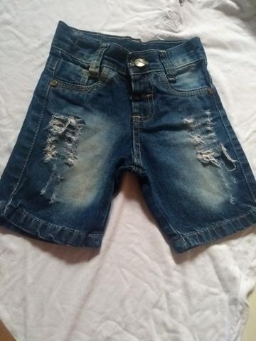 Bermuda jeans 1ano