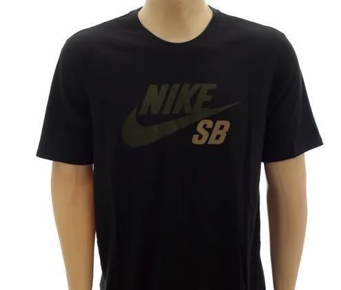 Camiseta Nike Tee Modelo Nike Sb Camo Dri-fit Tamanho P Cor