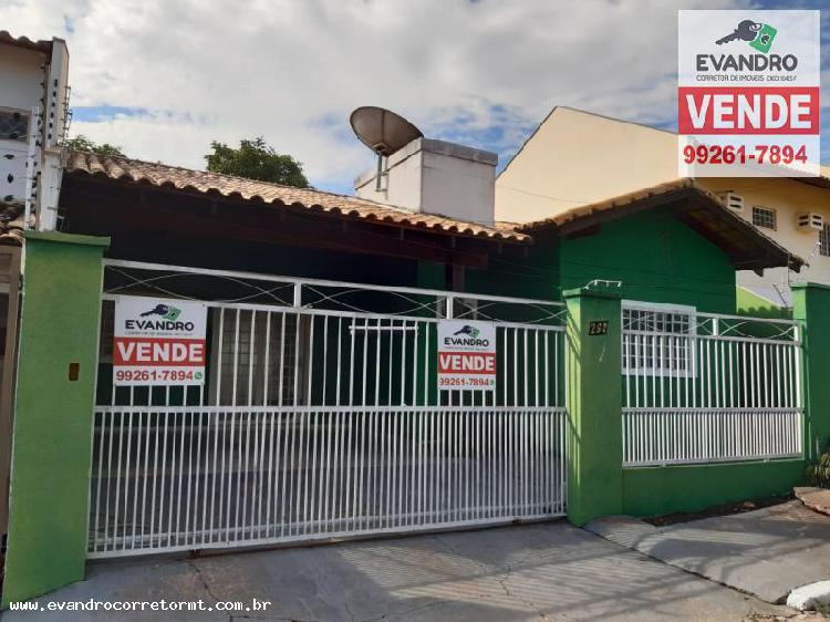 Casa 3 dormitórios para Venda em Cuiabá, Santa Rosa, 3