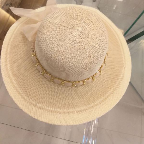 Chapéu palha feminino
