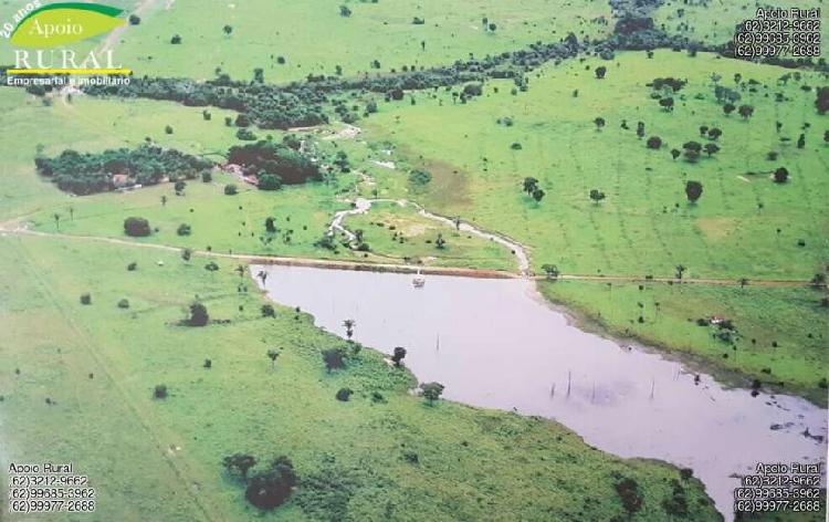 Fazenda no Vale do Araguaia de 202 alqueires de Cultura