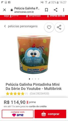 Galinha pintadinha mini