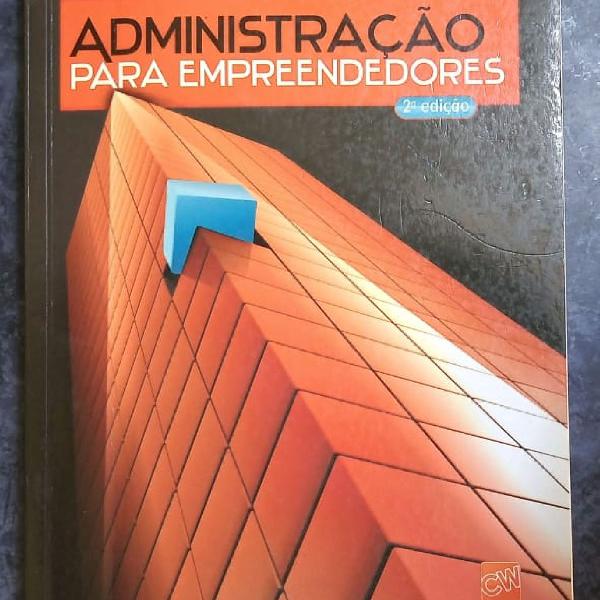 Livro Administração Para Empreendedores Antônio Cesar