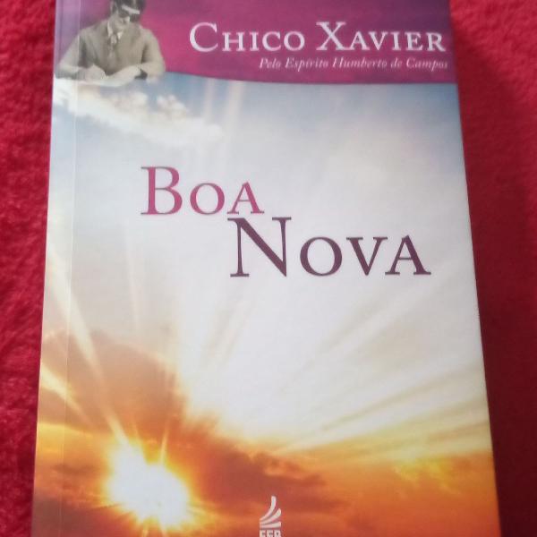 Livro Boa Nova de Chico Xavier