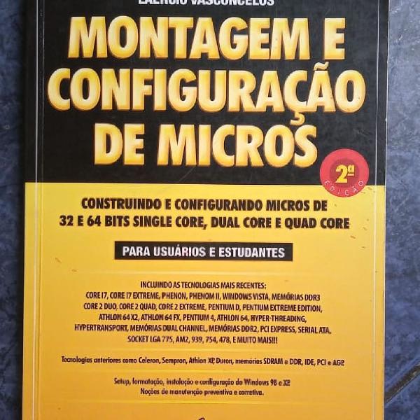 Livro Montagem E Configuração De Micros 2ªEdiçao