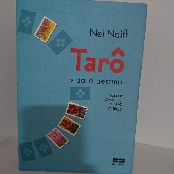 Livro Tarô vida e destino Nei Naiff