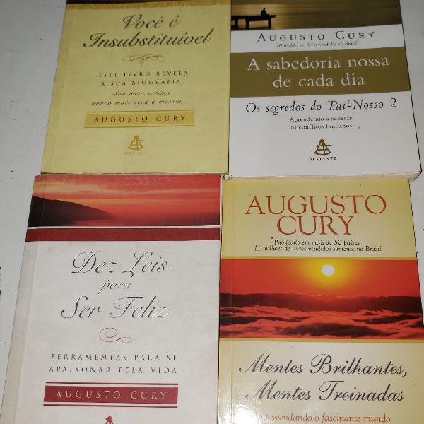 Livros Augusto Cury.