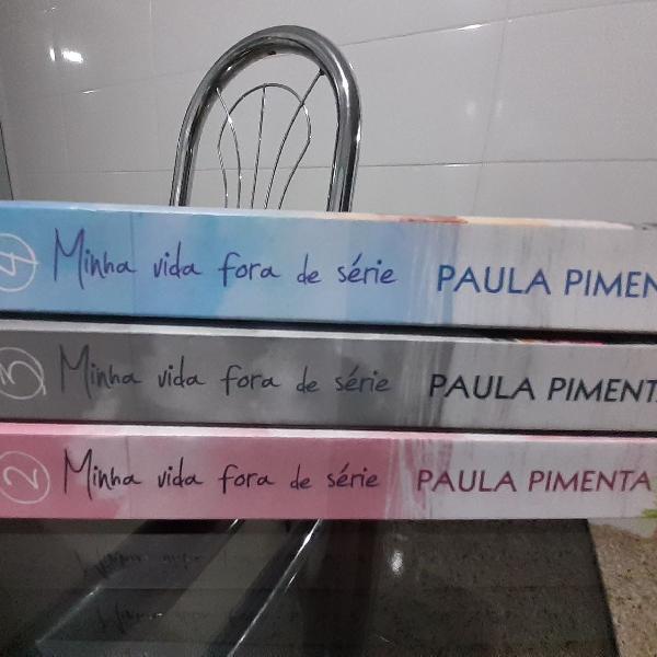 Livros Minha vida fora de série 2,3 e 4