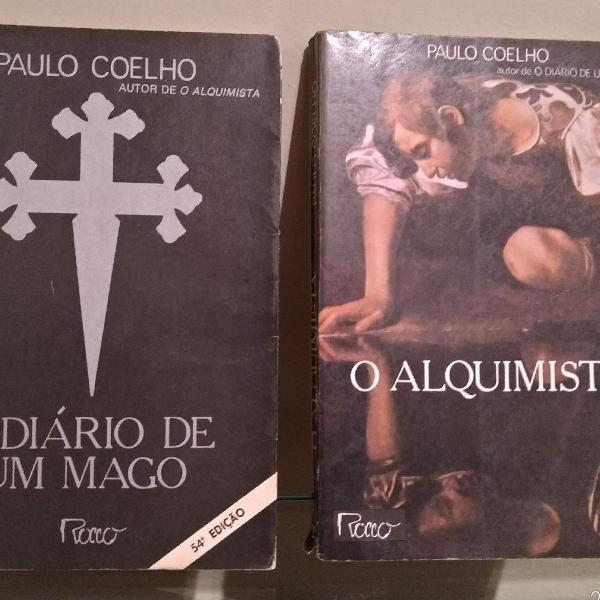 O Diário de um Mago + O Alquimista - autor Paulo Coelho