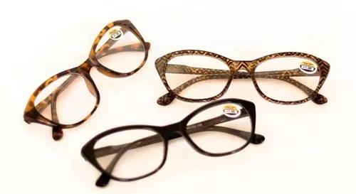 Oculos Leitura Gatinha Grau + 2,50 (kit Com 2 Unidades)