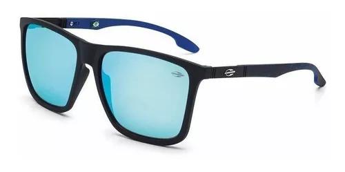 Oculos Sol Mormaii Hawaii M0034adc12 Preto Fosco Lente Azul