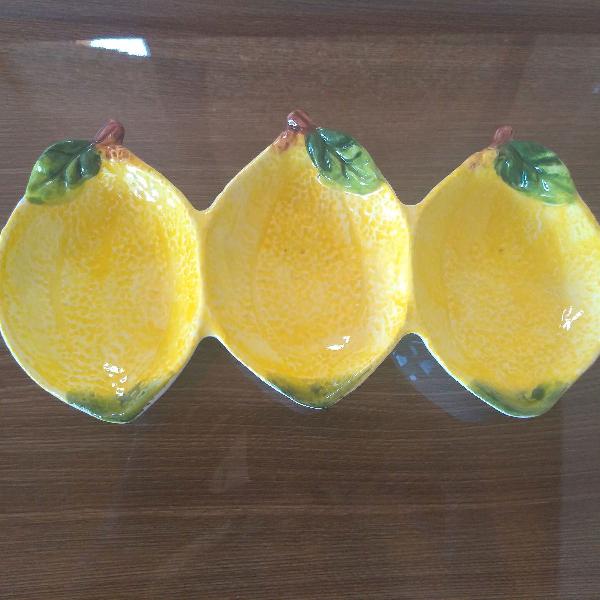 Petisqueira tripla limão siciliano