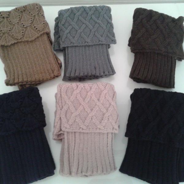 Punhos de bota para o inverno!