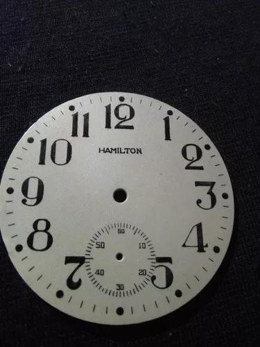 Relógio Bolso Antigo Mostrador Hamilton D