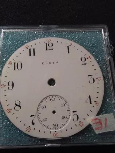 Relógio De Bolso Antigo Mostrador Elgin