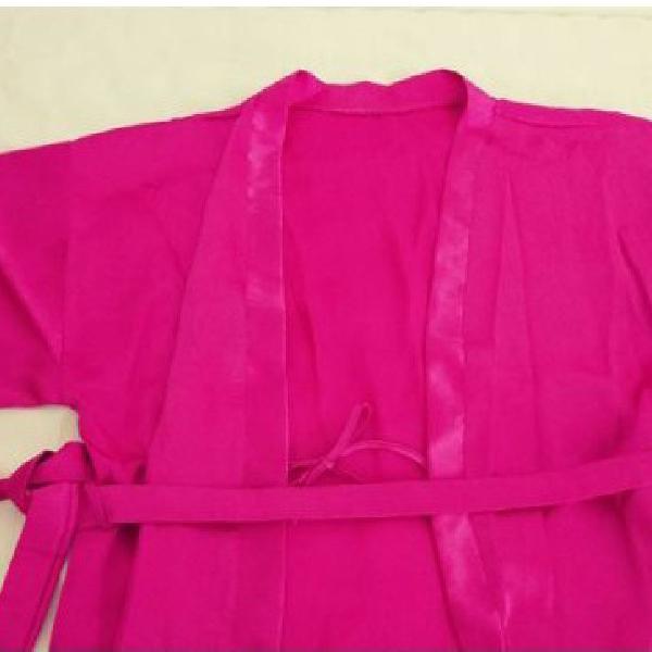 Robe de cetim pink