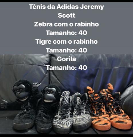 Tênis Adidas Jeremy Scott Zebra