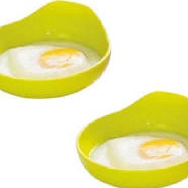 Tupperware Instant Egg Micro-ondas Margarita 2 Pçs