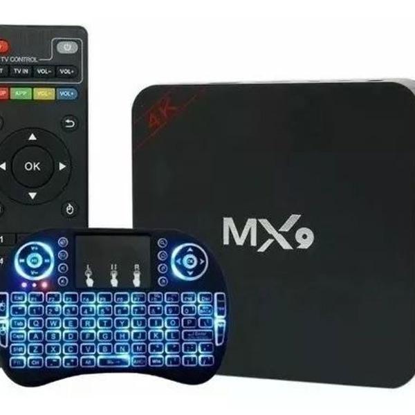 aparelho mx 9 multimídia + mini teclado hdmi - promoção
