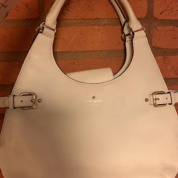 bolsa branca kate spade