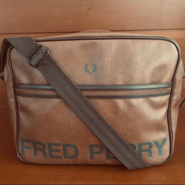 bolsa masculina fred perry