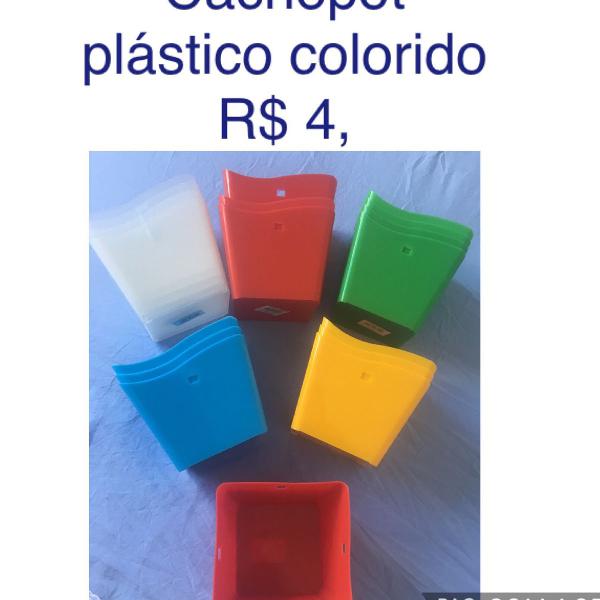 cachecol plástico colorido