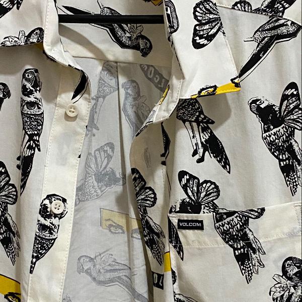 camisa estampada volcom