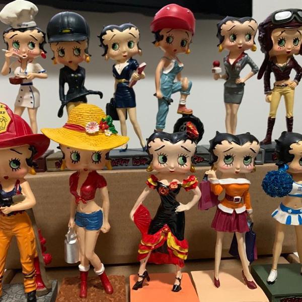 coleção de bonecas miniatura betty boop